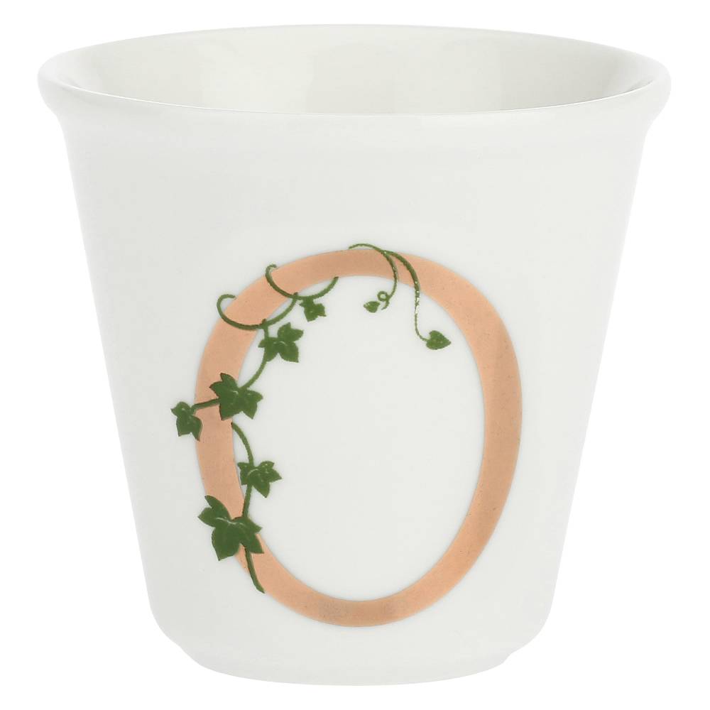 La Porcellana Bianca Gift box Bicchierino 'O' con cucchiaino Unico Negozi Online