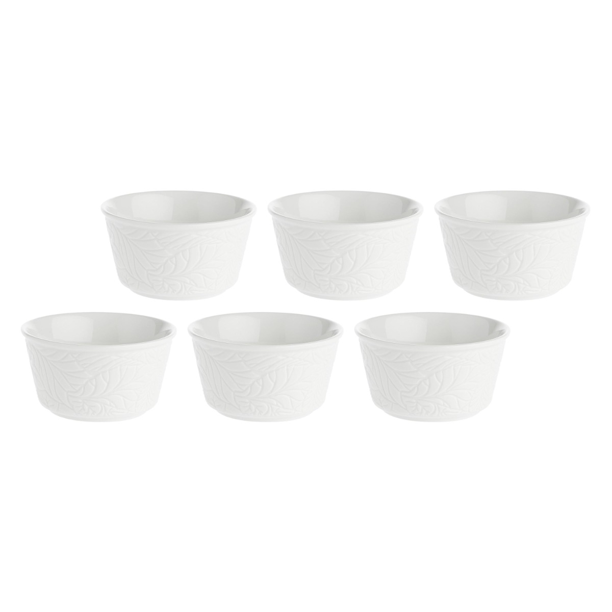 La Porcellana Bianca Set 6 Coppette Bosco Qualità Garantita