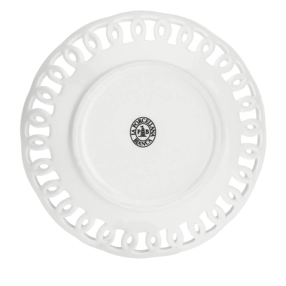 La Porcellana Bianca Piattino Coupe Traforato Ø16 cm Firenze Economico