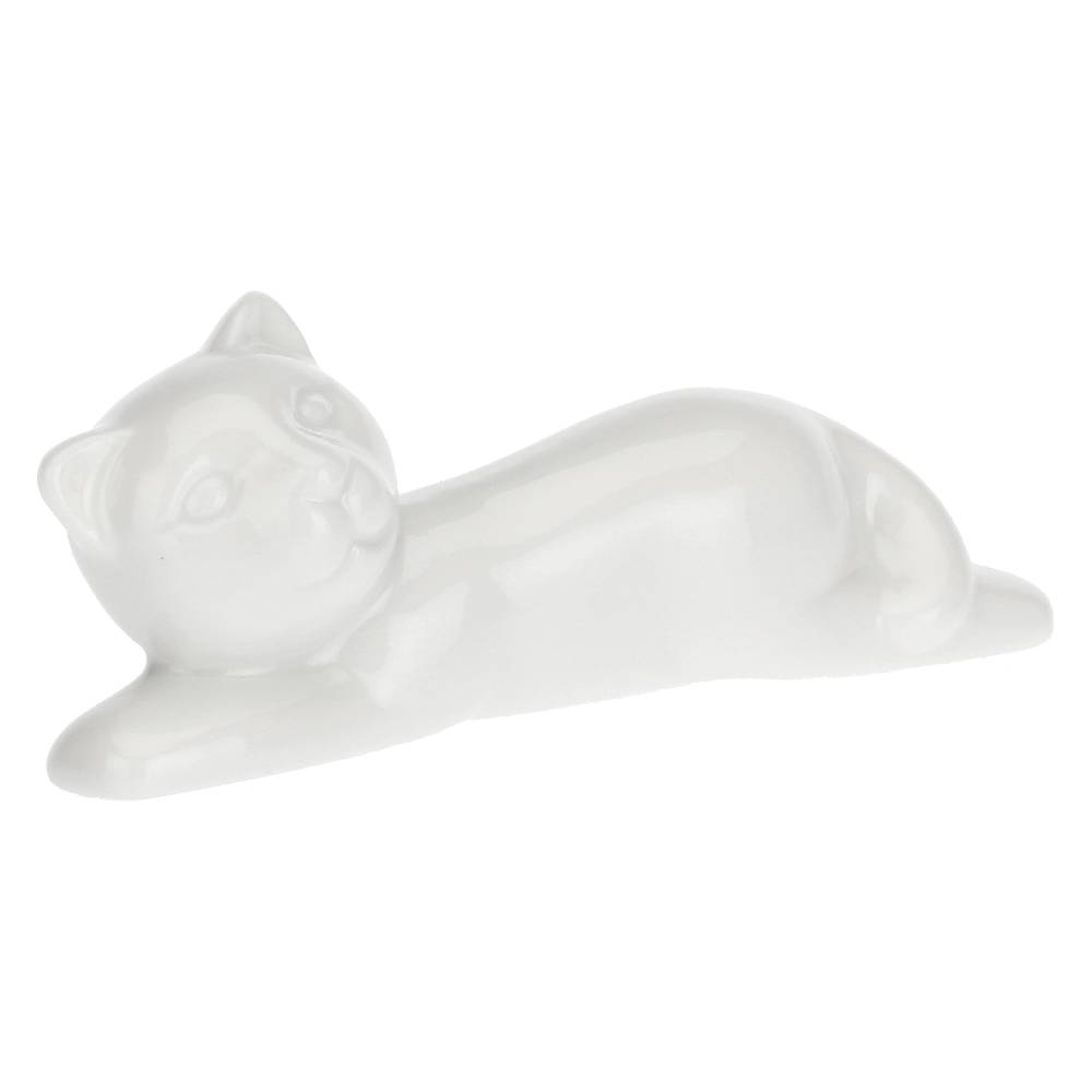 La Porcellana Bianca Set 6 Appoggia Posate Gatto Fattoria Saldi Di Fabbrica