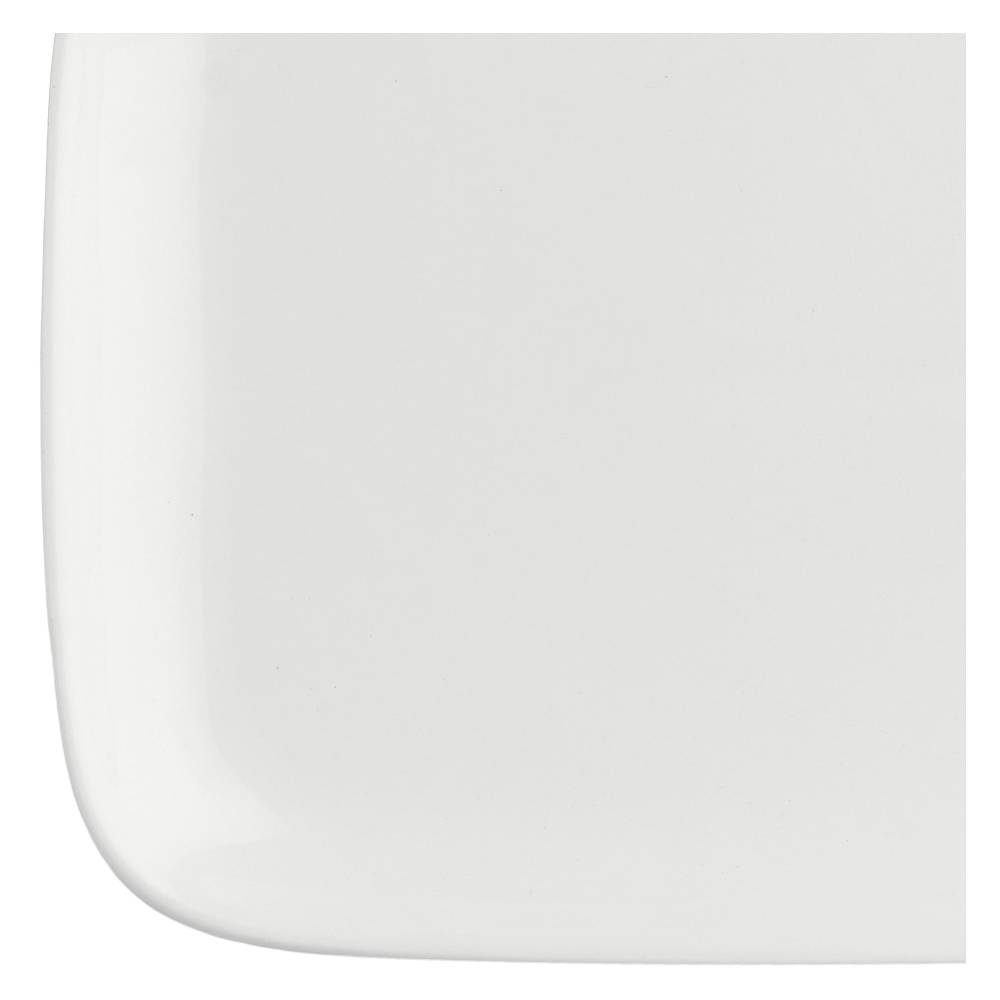 La Porcellana Bianca Set 4 Piatti Rettangolari 30x22x2,1 cm Essenziale New Age Vendite Flash