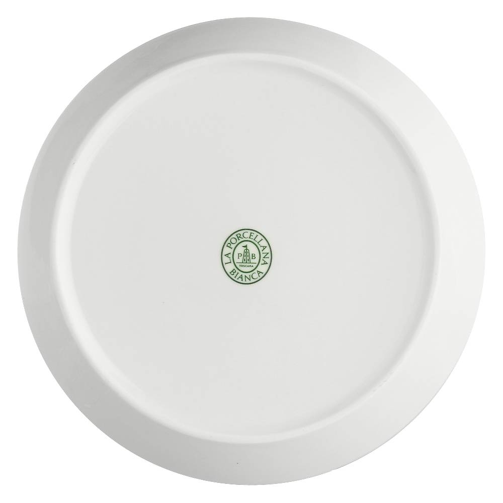 La Porcellana Bianca Set 6 Piatti Fondi Ø21,5 cm Essenziale Gourmet Italia