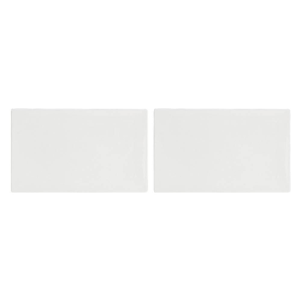 La Porcellana Bianca Set 2 Vassoii Rettangolari 35x23 cm Essenziale Gourmet I Più Venduti