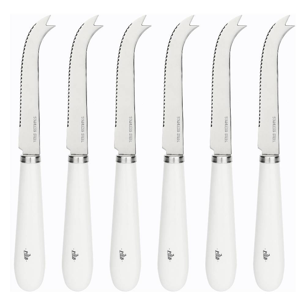 La Porcellana Bianca Set 6 Coltelli Formaggio 23 cm Pienza Convenienza