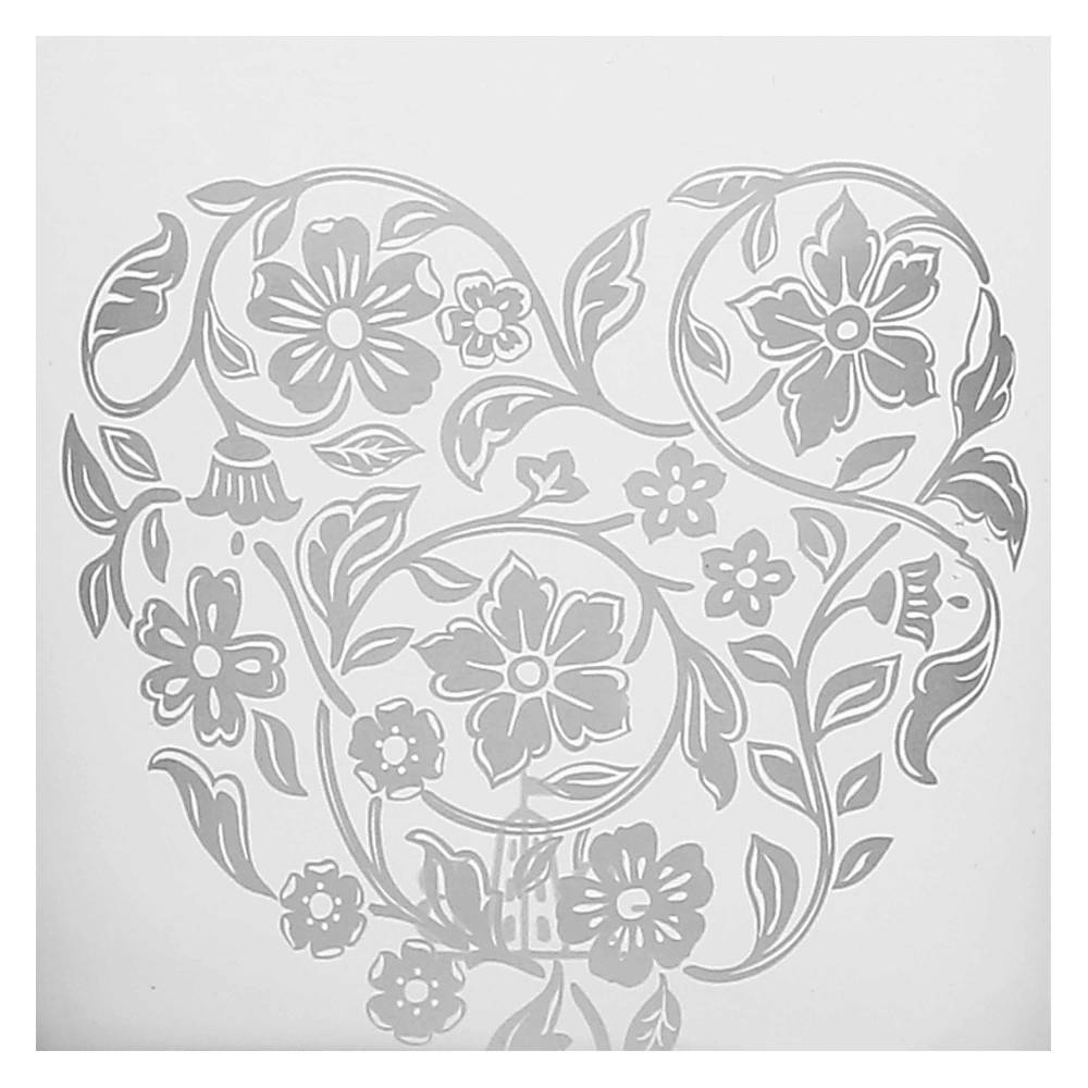 La Porcellana Bianca Bicchiere con Cuore e Fiori Babila 35 cc Offerte