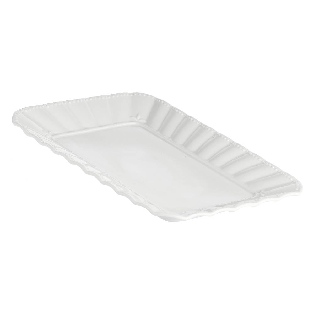 La Porcellana Bianca Vassoio Rettangolare 27x19 cm Ducale 2025