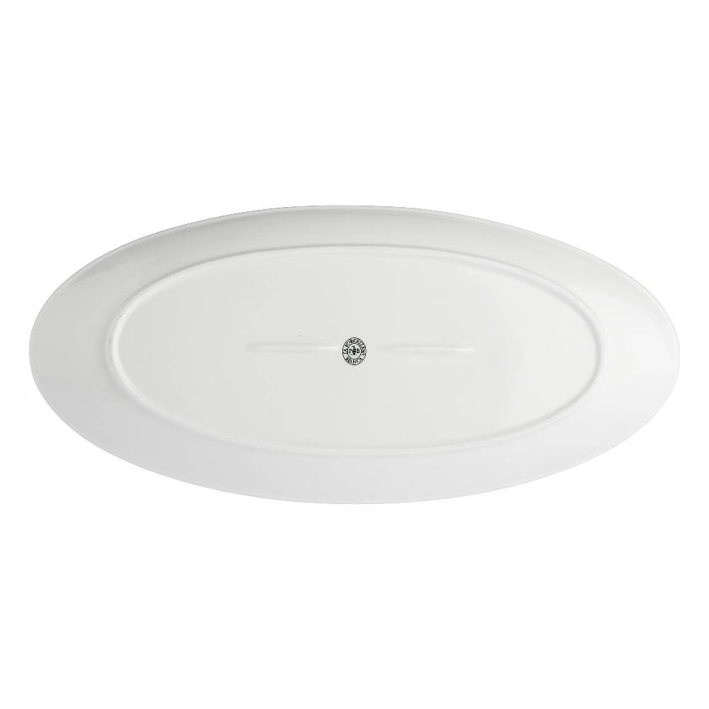La Porcellana Bianca Vassoio Ovale 45,5x22 cm Convivio Soddisfazione Garantita