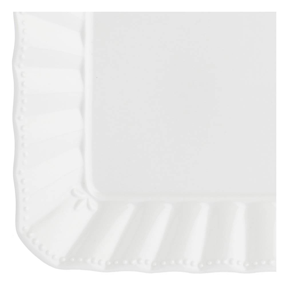 La Porcellana Bianca Vassoio Rettangolare 35x26 cm Ducale Prezzo Ridotto