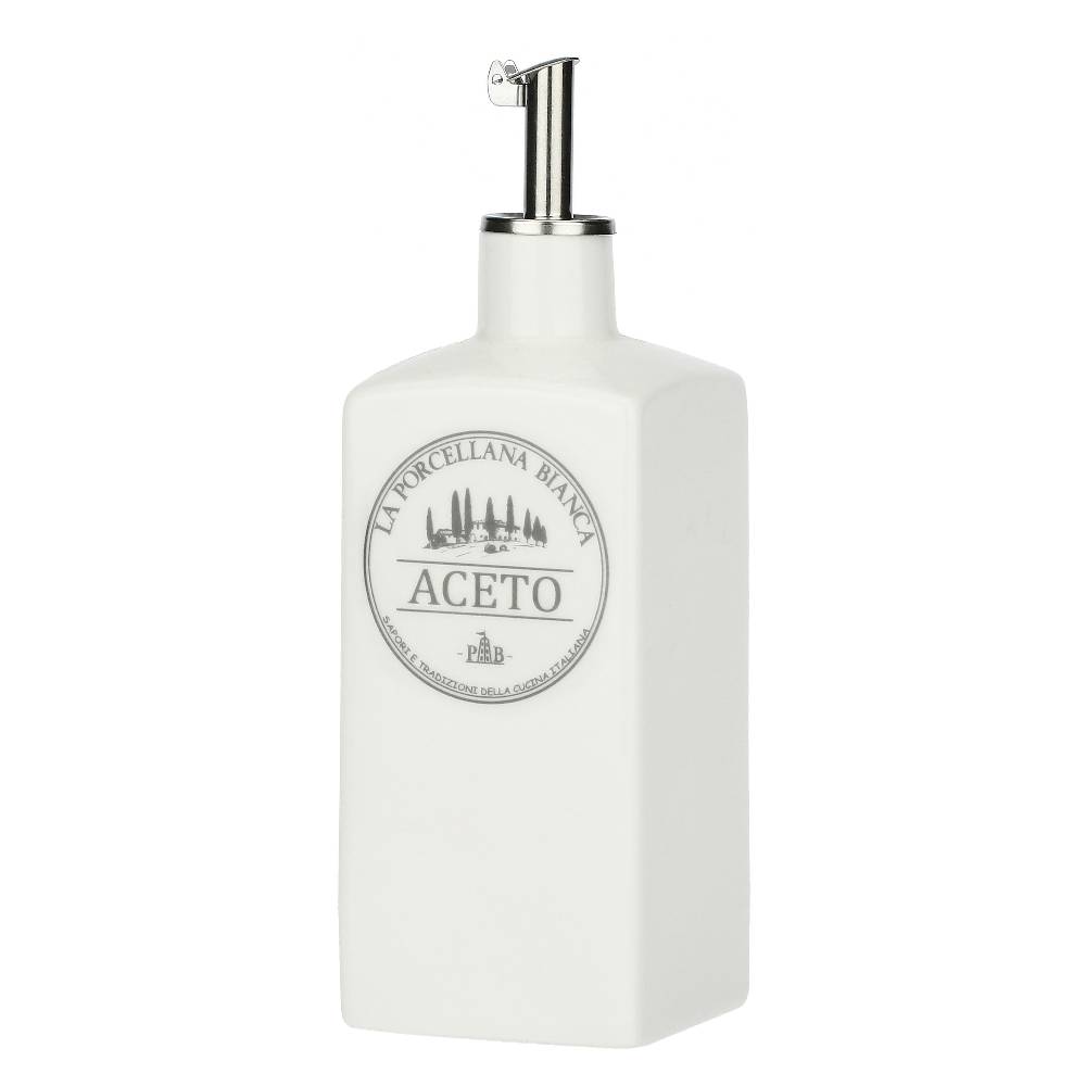 La Porcellana Bianca Acetiera 250 ml Conserva Presa