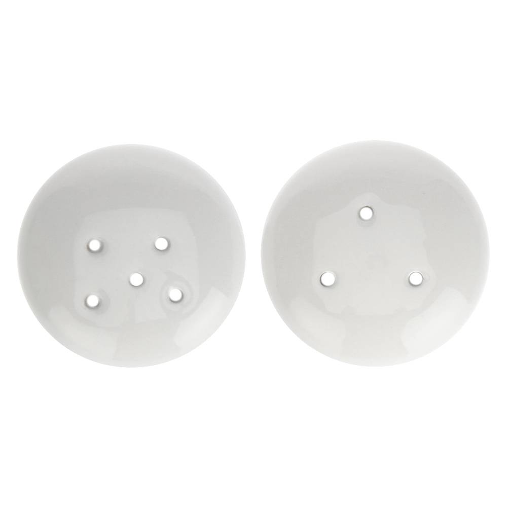 La Porcellana Bianca Set 6 Sale & Pepe Cilindrici Menage Negozio