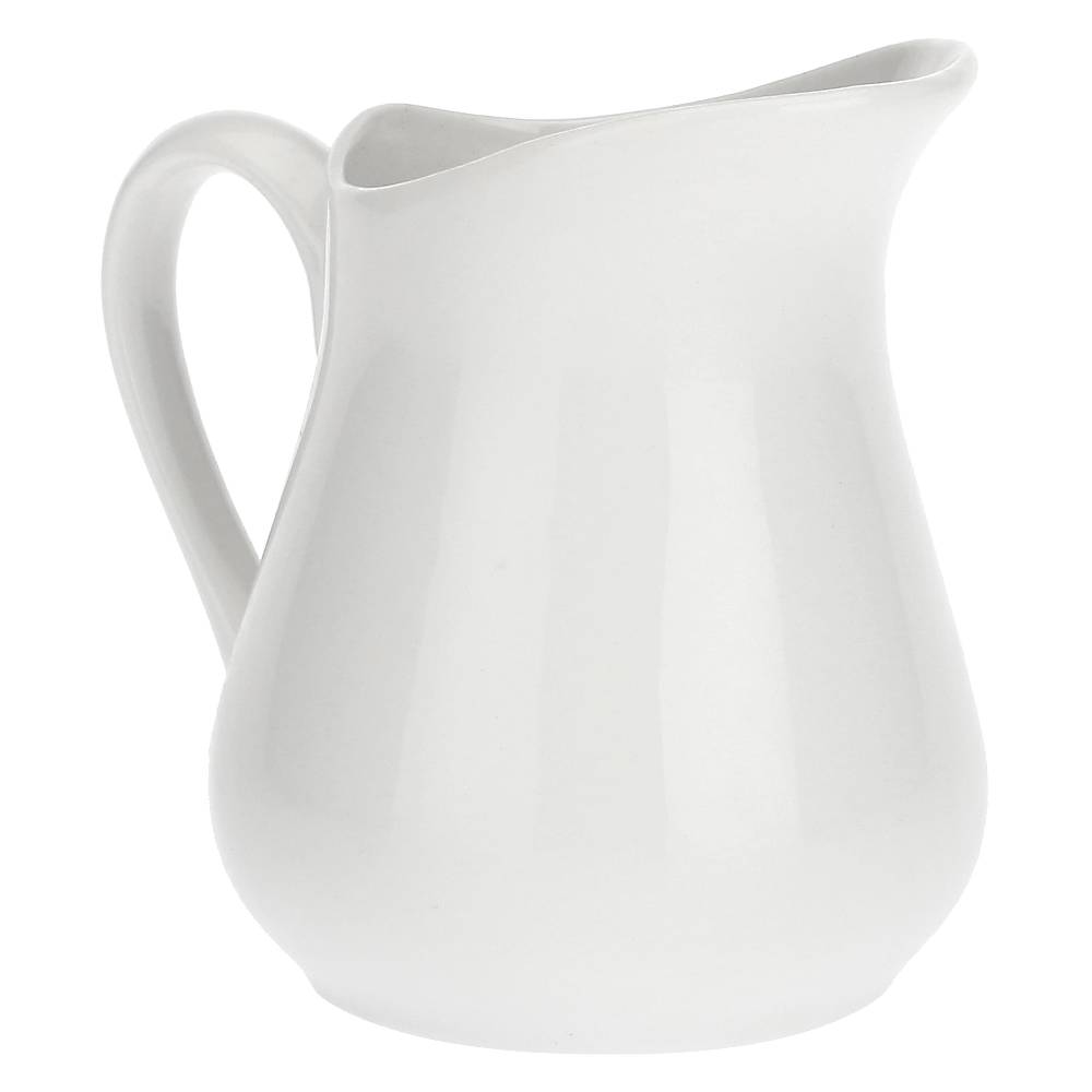 La Porcellana Bianca Set 6 Cremiere con manico 330 cc Corte Officina