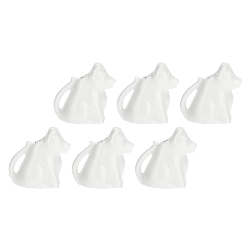 La Porcellana Bianca Set 6 Cremiere Mucchine Esporta salva