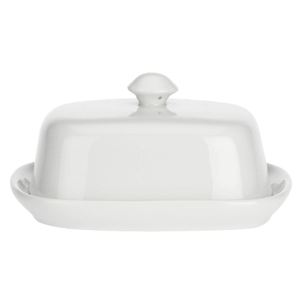 La Porcellana Bianca Burriera con coperchio 12x9,5 cm Terrine 2025