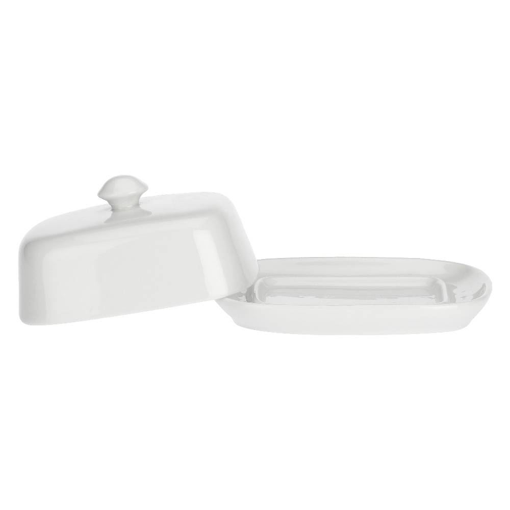 La Porcellana Bianca Burriera con coperchio 12x9,5 cm Terrine 2025