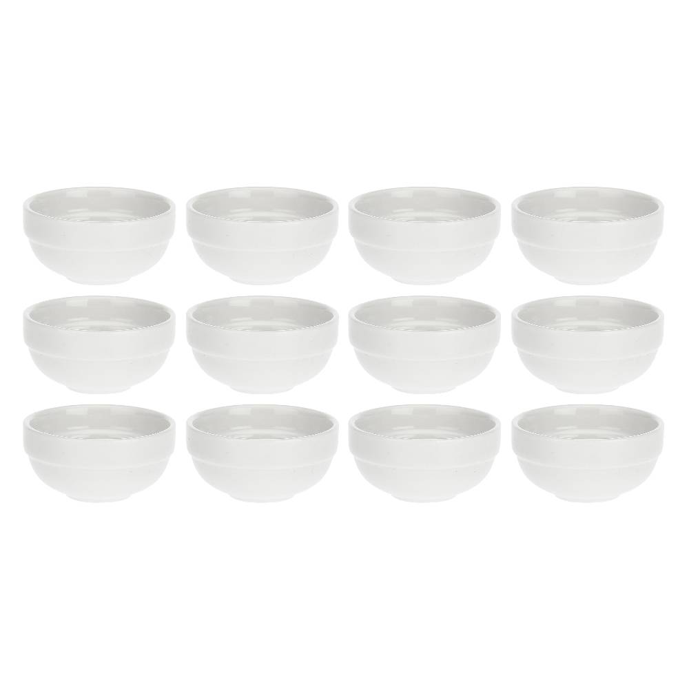 La Porcellana Bianca Set 12 Burriera Individuale Terrine Nuovo