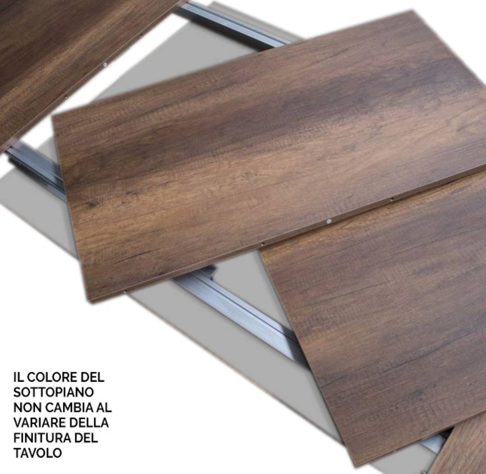 Itamoby Tavolo allungabile 90×130/234 cm Everyday Premium Quercia Natura telaio Antracite Saldi