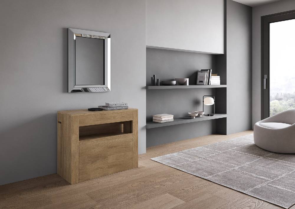 Itamoby Consolle allungabile Evolve con Panca inferiore Quercia Natura Promozione