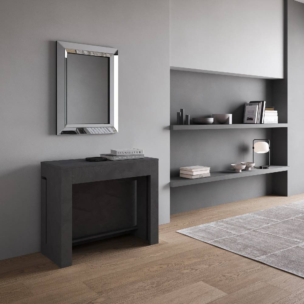 Itamoby Consolle allungabile Evolve Antracite Pezzi Unici