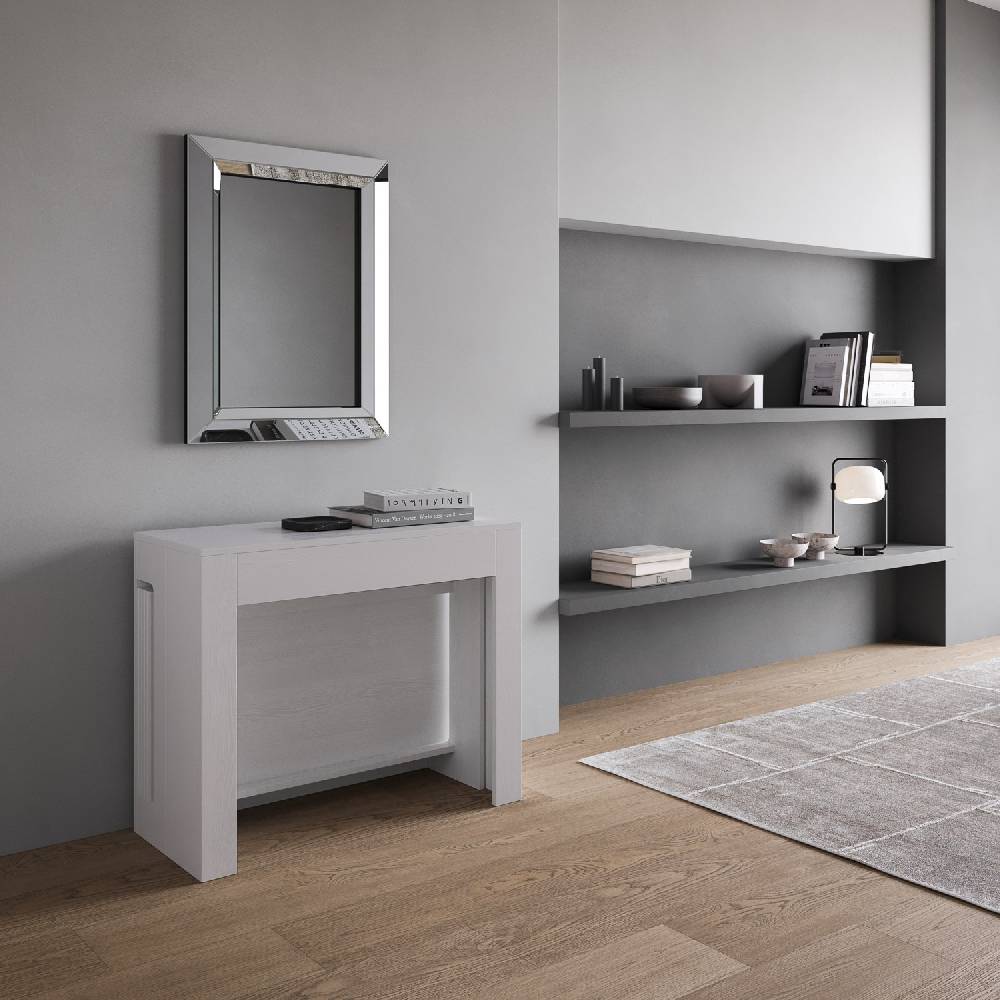 Itamoby Consolle allungabile Evolve Bianco Frassino Qualità Garantita