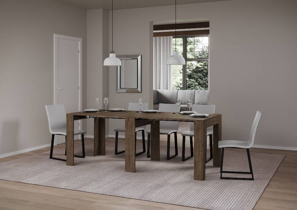 Itamoby Consolle allungabile 90×25/181 cm Narrow Noce Acquista Ora
