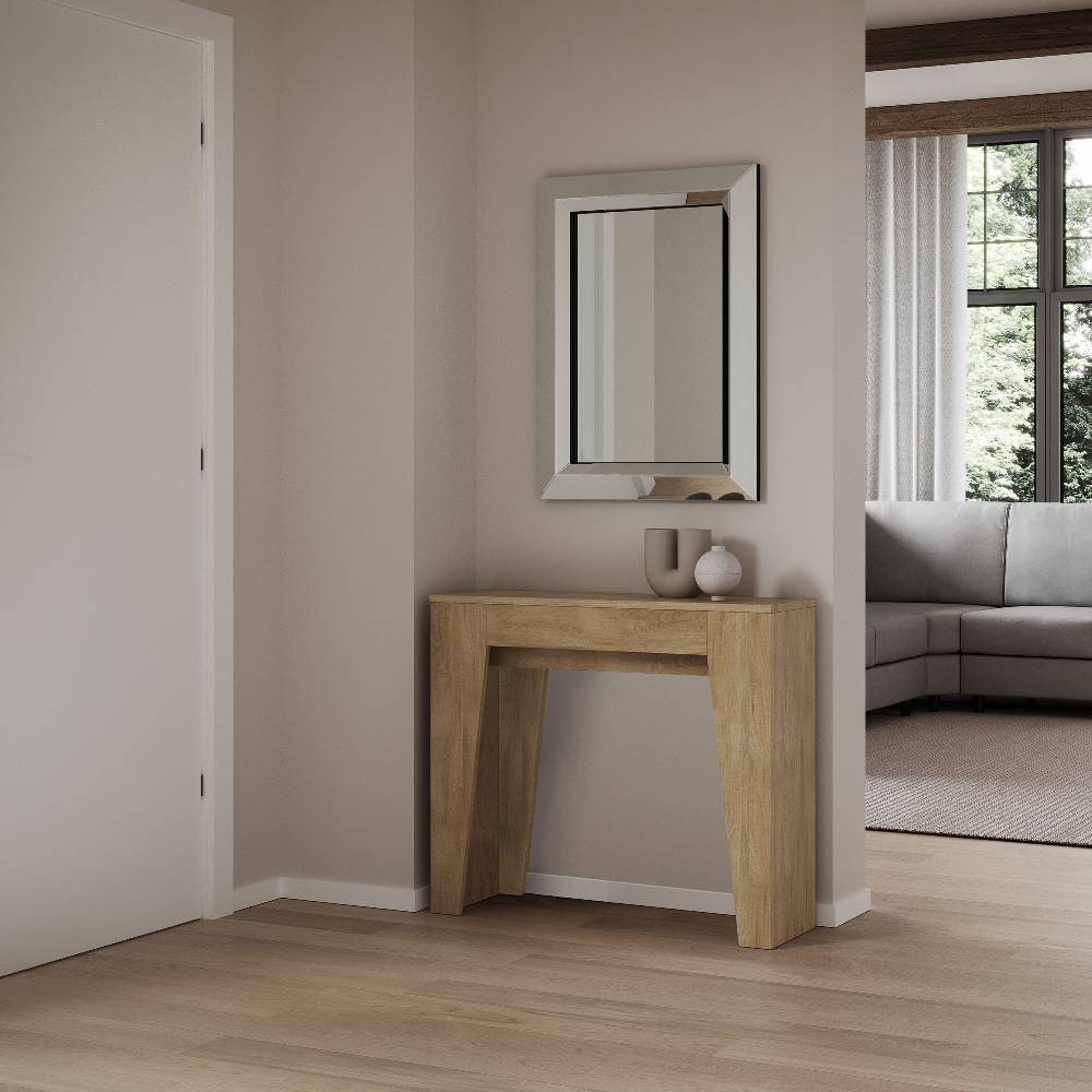 Itamoby Consolle allungabile 90×25/181 cm Narrow Quercia Natura Consegna Veloce