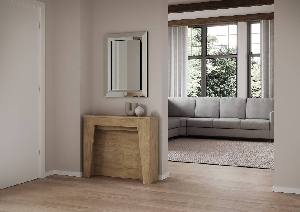 Itamoby Consolle allungabile 90×25/211 cm Anea Quercia Natura Novità