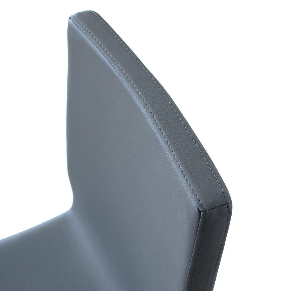 Itamoby Sedia Armida gambe Antracite cuscino grigio 11 (gambe Coniche) Hotsell