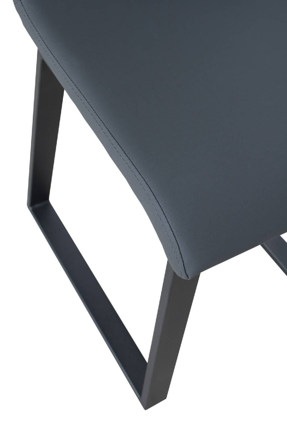 Itamoby Sedia Baffy gambe Antracite cuscino Grigio 11 (tipo Tecno) Nuovo