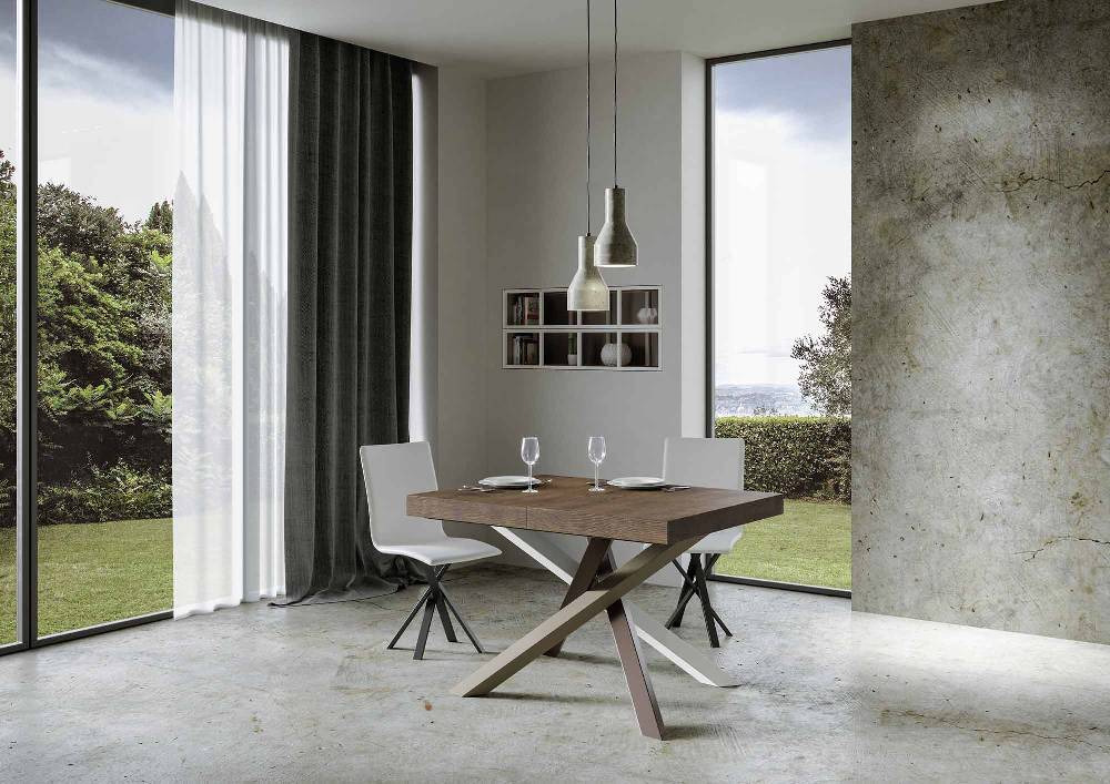 Itamoby Tavolo allungabile 90×130/234 cm Volantis Premium Noce telaio 4/C Vendite Flash