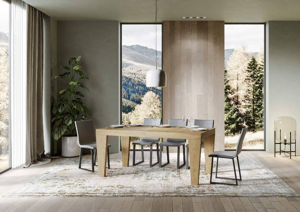 Itamoby Tavolo Spimbo Allungabile Quercia Natura 90×180 Allungato 440 Shopping Online