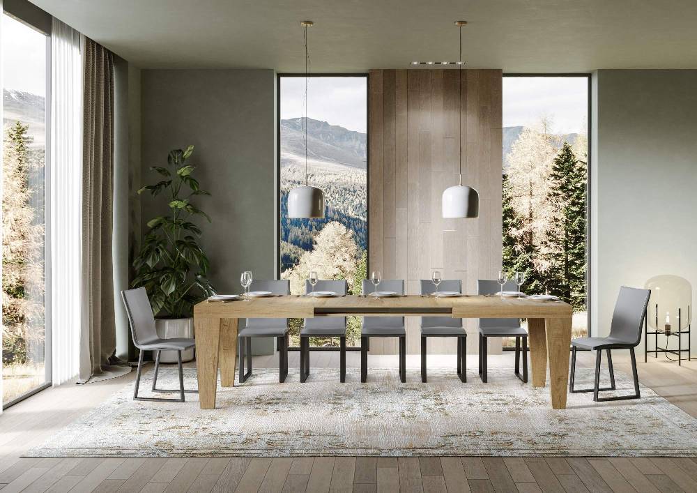 Itamoby Tavolo Spimbo Allungabile Quercia Natura 90×180 Allungato 440 Shopping Online