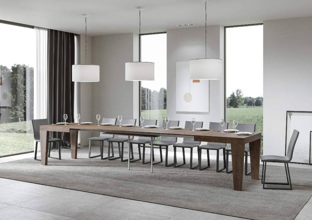 Itamoby Tavolo Spimbo Allungabile Noce 90×160 Allungato 420 Prezzo Ridotto