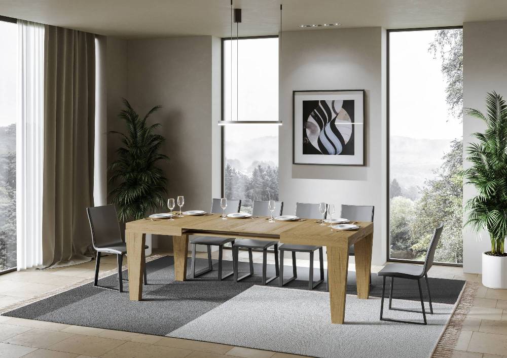 Itamoby Tavolo Spimbo Allungabile Quercia Natura 90×130 Allungato 390 Offerta
