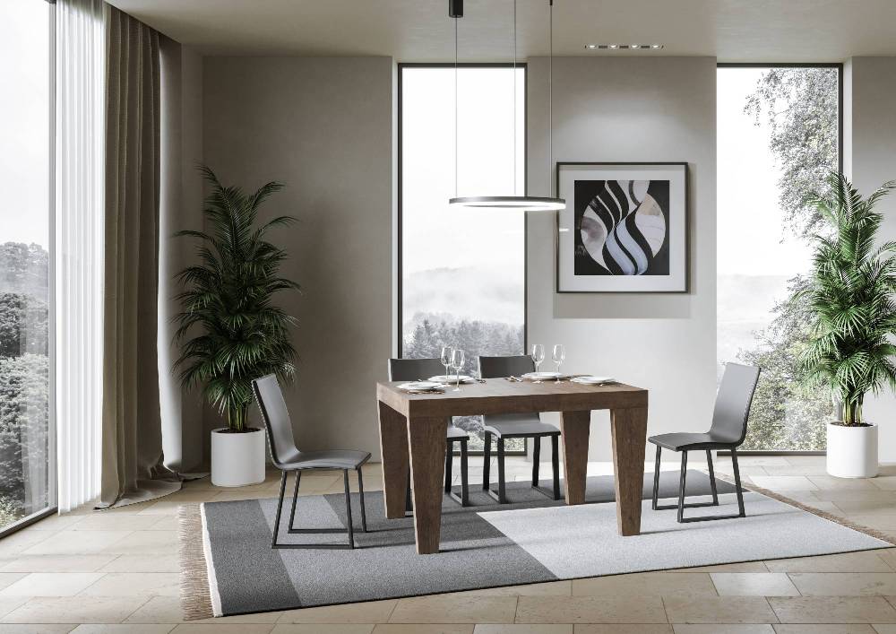 Itamoby Tavolo Spimbo Allungabile Noce 90×130 Allungato 234 Saldi Di Fabbrica