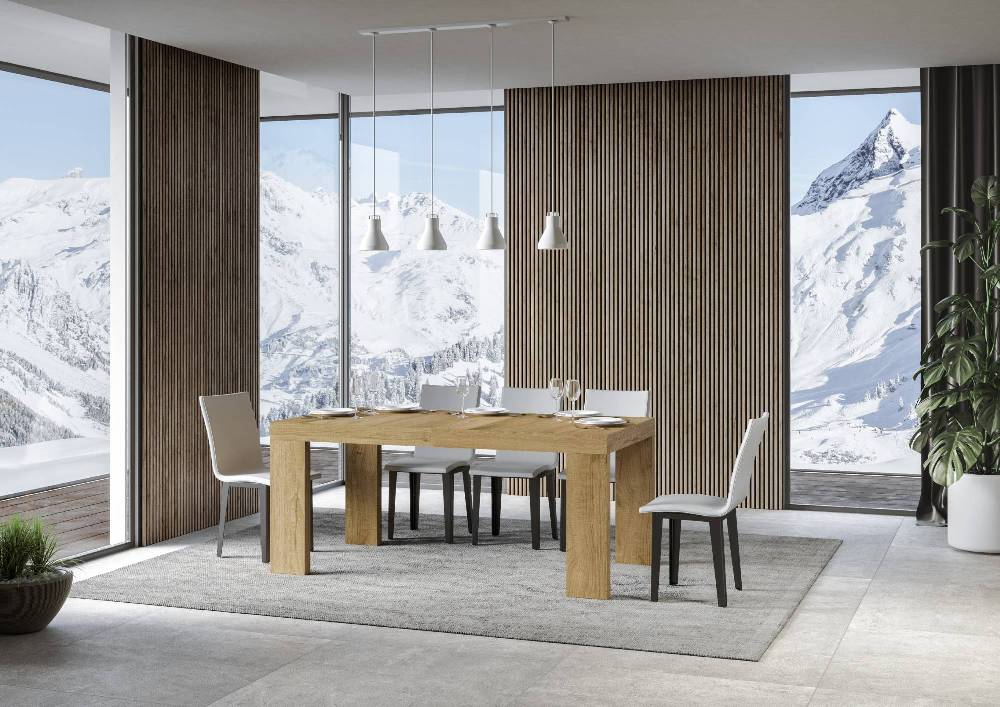 Itamoby Tavolo Roxell Allungabile Quercia Natura 90×160 Allungato 264 Vendita