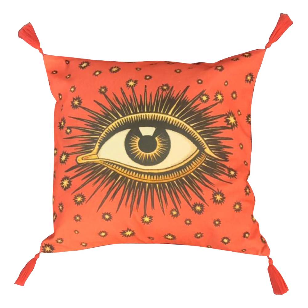 Les Ottomans Eye cotton cushion EYC03 In Saldo