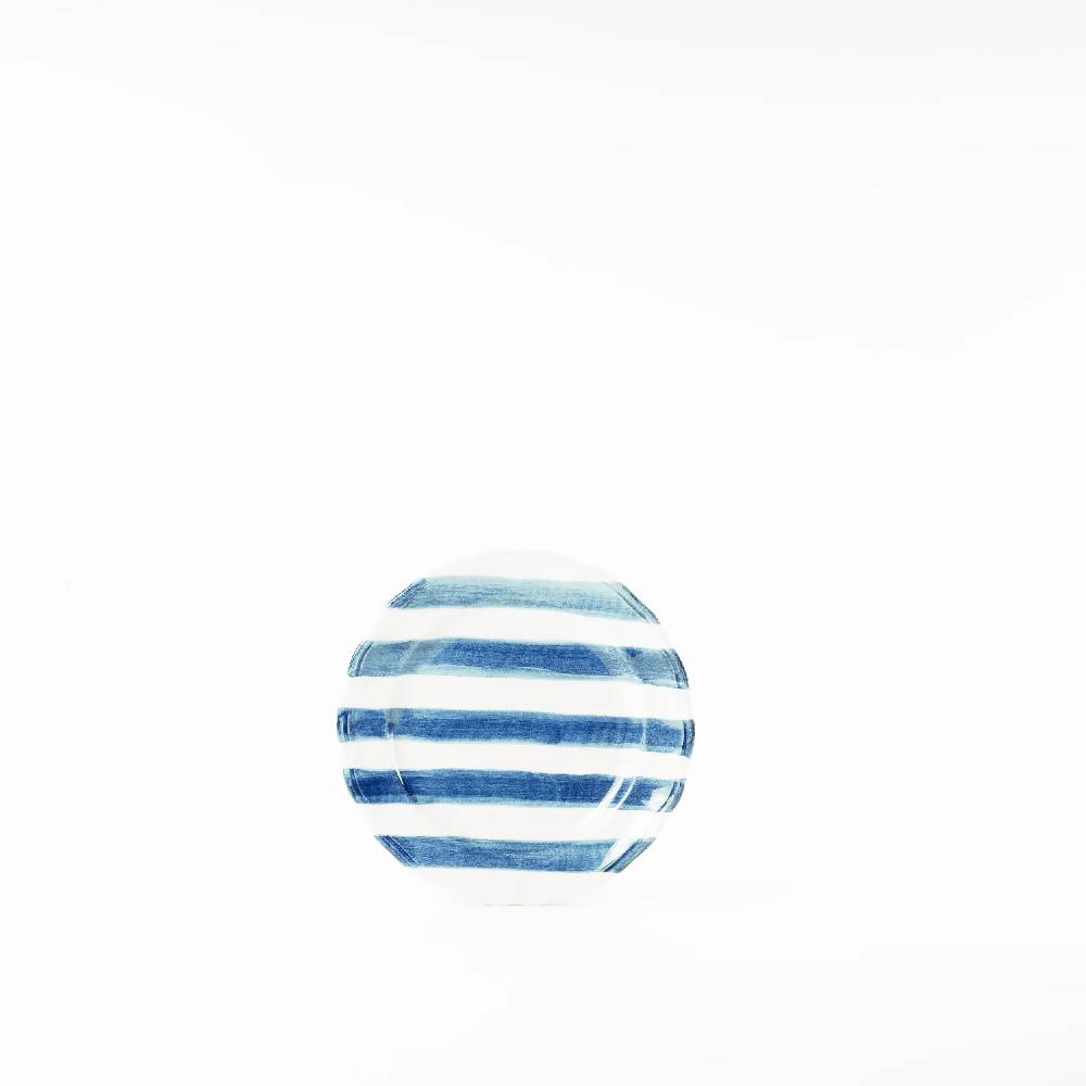 Les Ottomans Ceramic plate stripes ST05