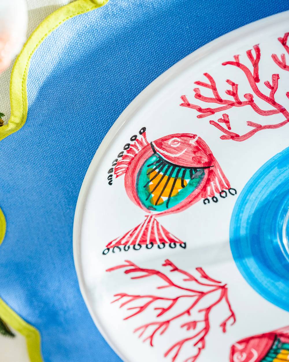 Les Ottomans Ceramic Sicilian plate SIP12 I Più Venduti