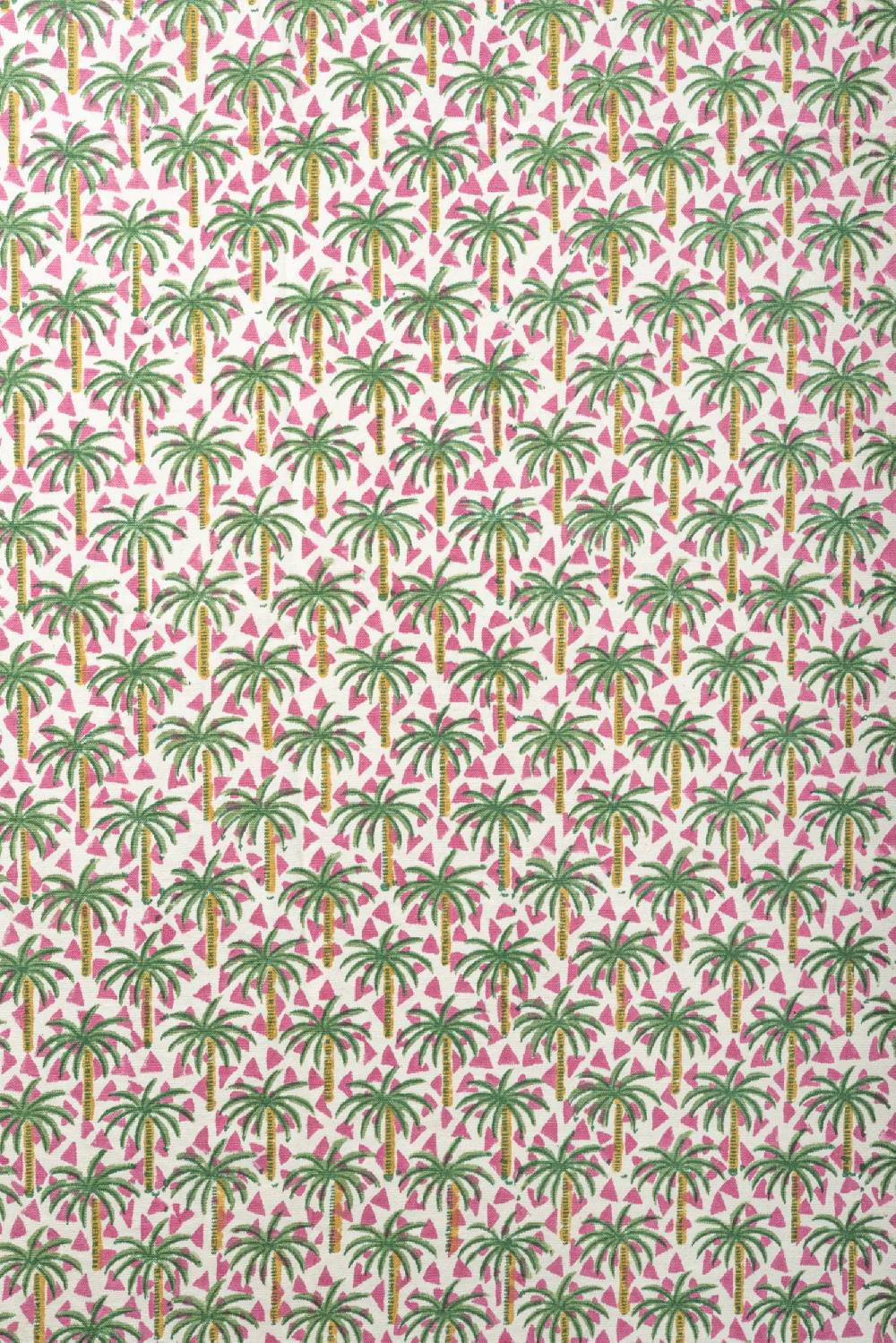 Les Ottomans Handprinted cotton tablecloth IKB47 Consegna Veloce