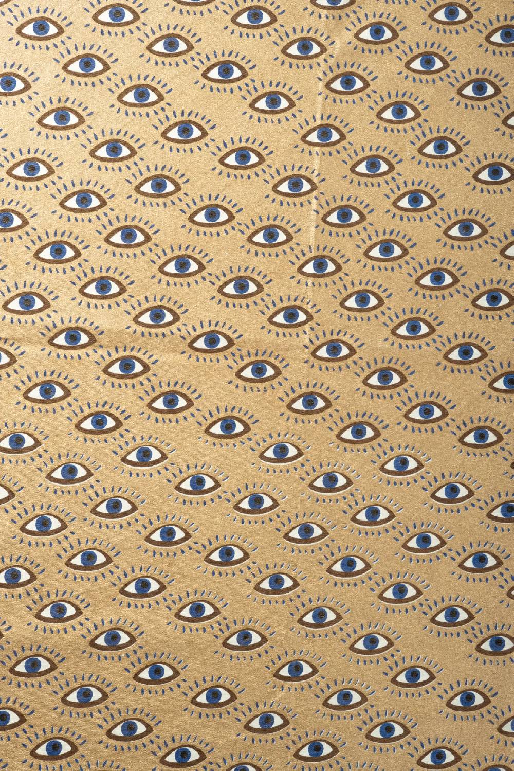 Les Ottomans Handprinted cotton tablecloth IKB54 Affare Del Giorno