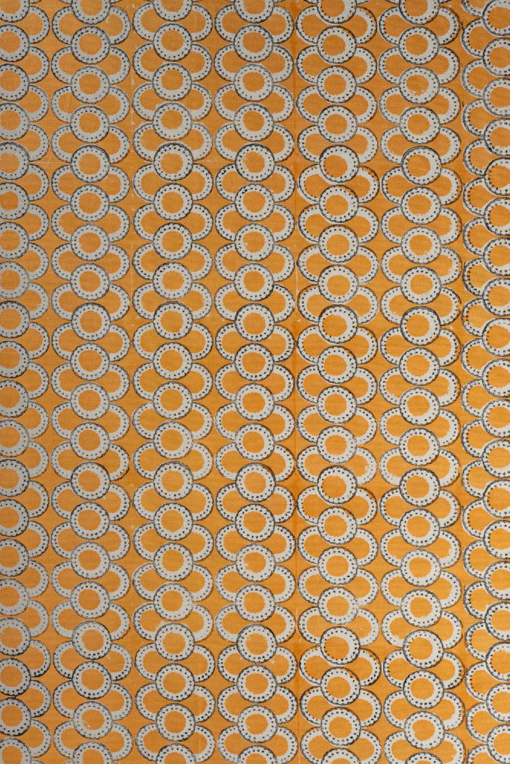 Les Ottomans Handprinted cotton tablecloth IKB56 Sottocosto