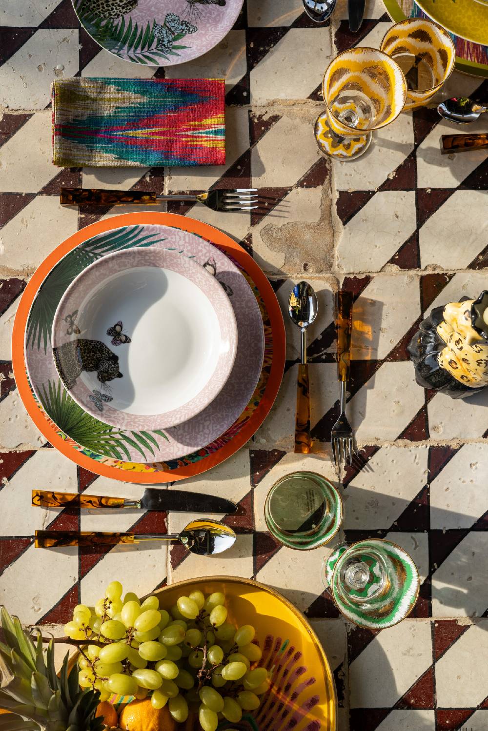 Les Ottomans Matthew Williamson porcelain bowl Vendita Calda