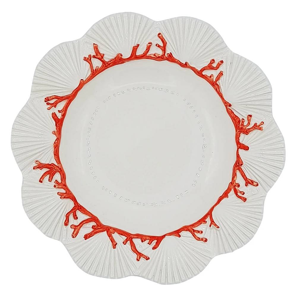 Les Ottomans Saint Jacques pasta bowl ceramic plate Super Saving Price