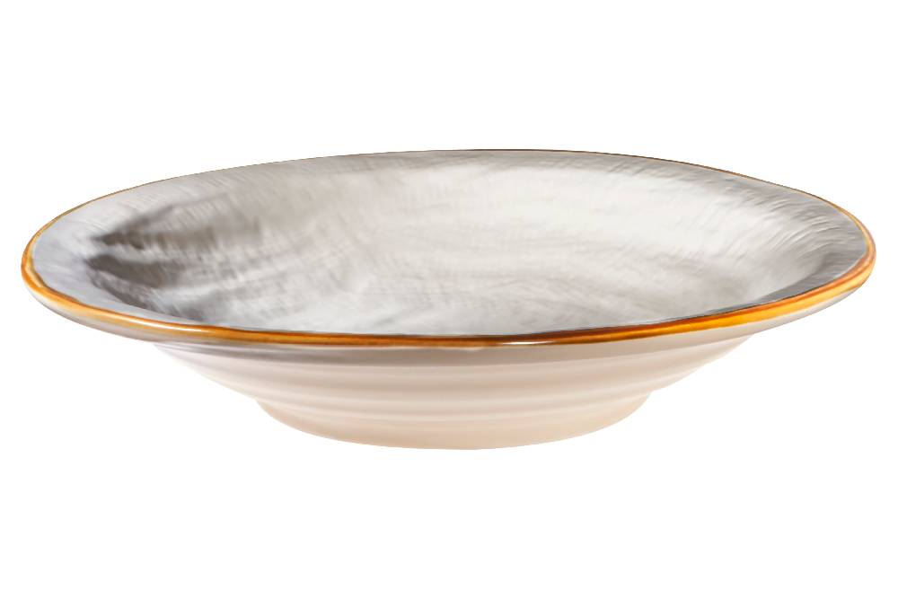 Novità Home Mediterraneo - Piatto Fondo in Gres Bianco Nuovo