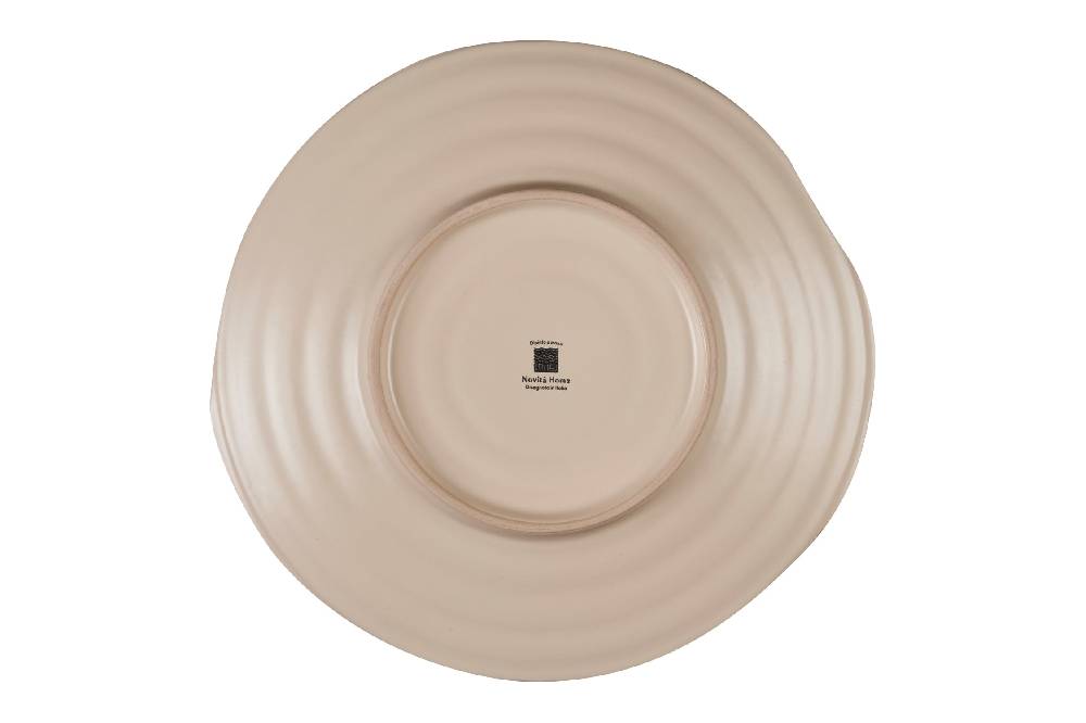 Novità Home Mediterraneo - Piatto Piano in Gres Arancione Acquista Ora