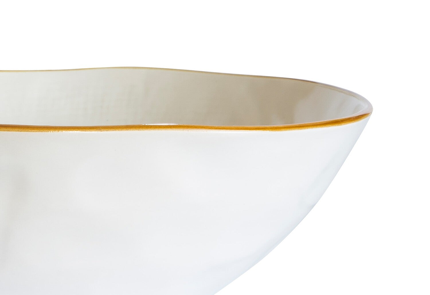 Novità Home Mediterraneo - Insalatiera Media - Colore Bianco Prezzo Ridotto