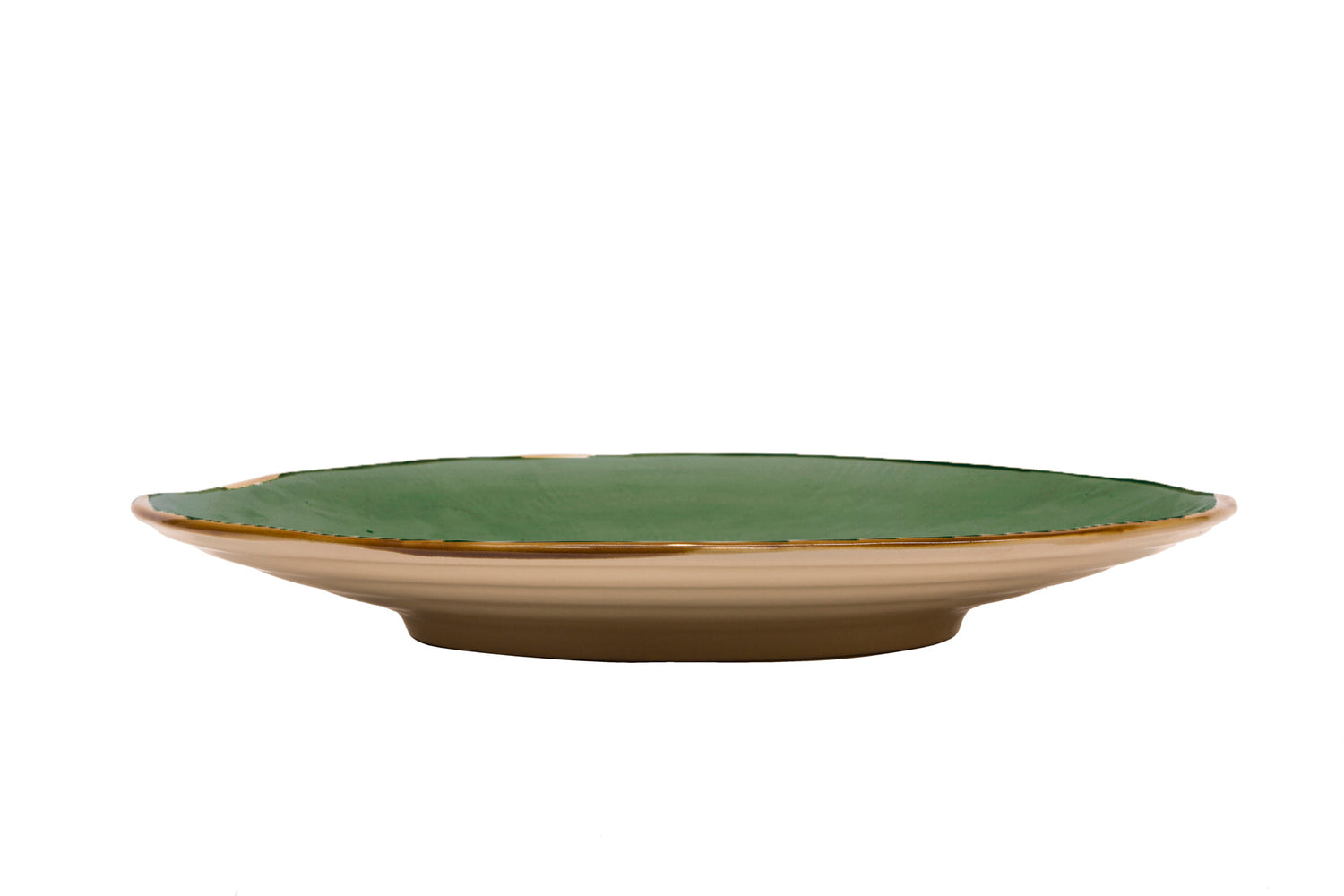 Novità Home Mediterraneo - Piatto Piano in Gres Verde Sottocosto