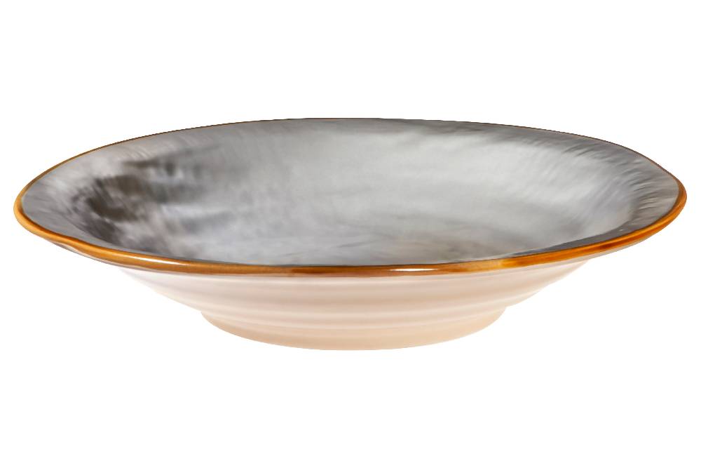 Novità Home Mediterraneo - piatto fondo fango Saldi Di Fabbrica