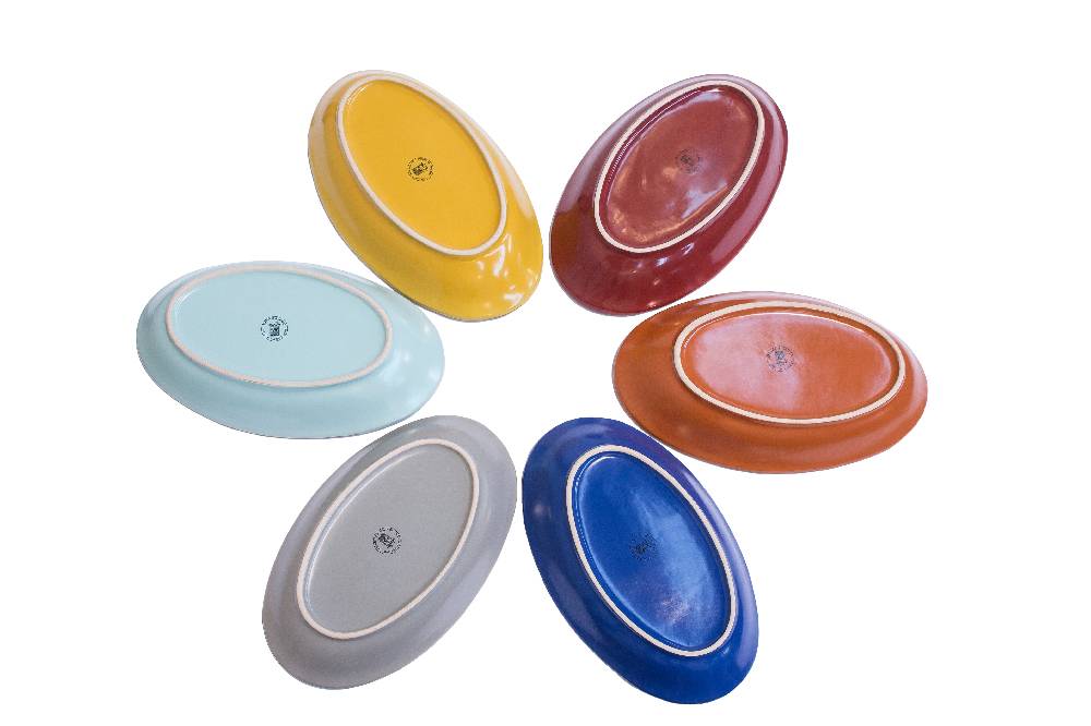 Novità Home Mediterraneo - vassoio ovale piccolo - 6 colori Italy