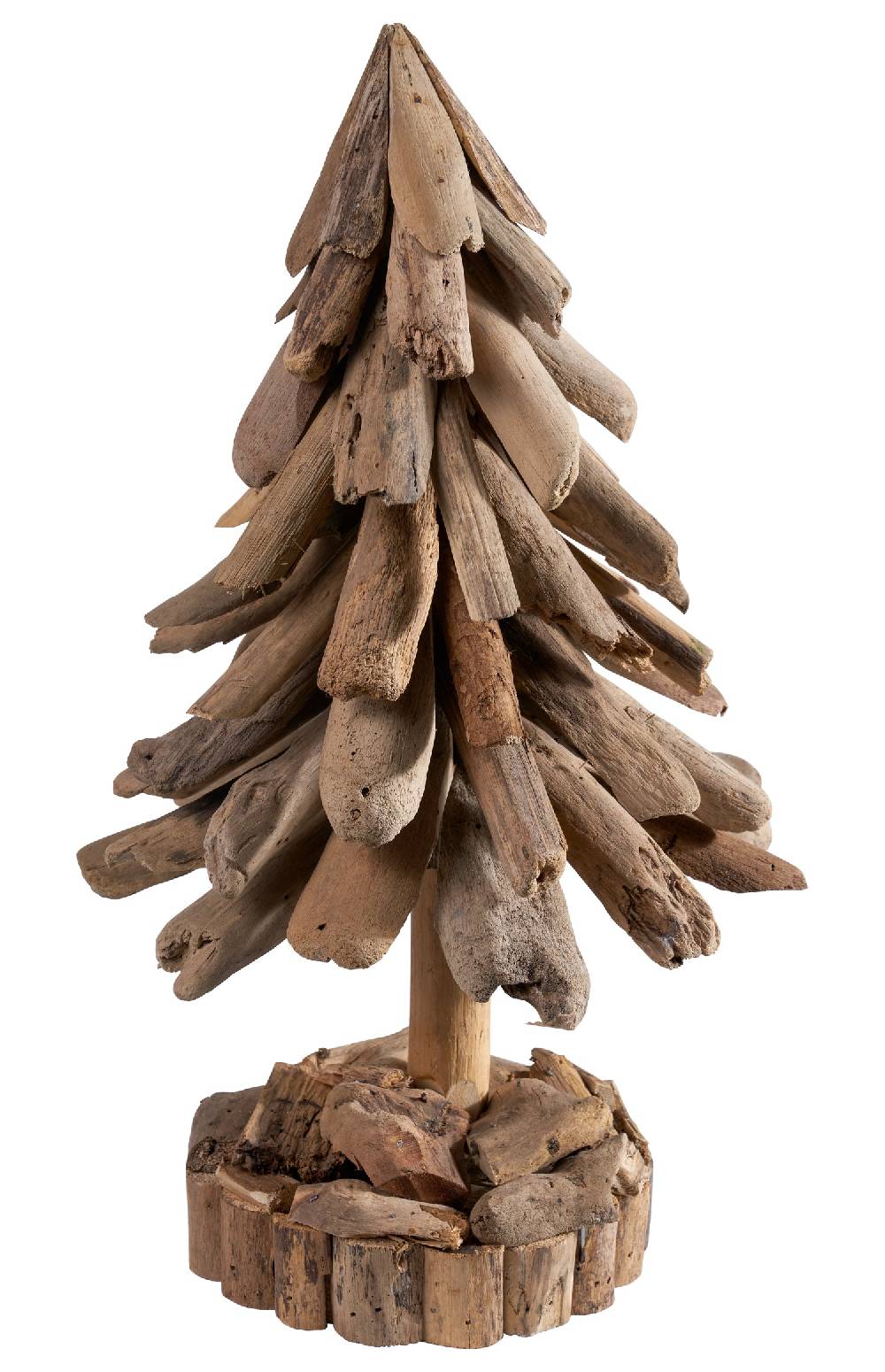 Novità Home Albero di Natale Piccolo in Albasia Marrone I Più Venduti
